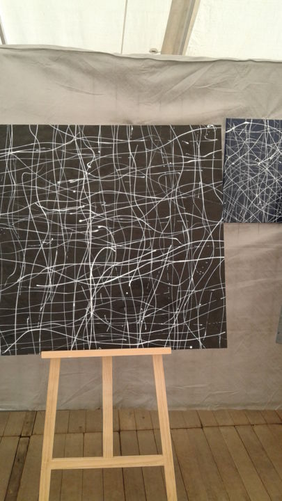 Peinture intitulée "20140907-123059.jpg" par Eve Baloutch (Wond'AwA), Œuvre d'art originale,