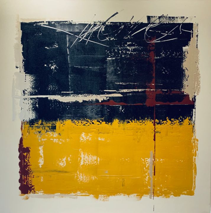 Pintura titulada "Home" por Evelina Aspromonte, Obra de arte original, Acrílico