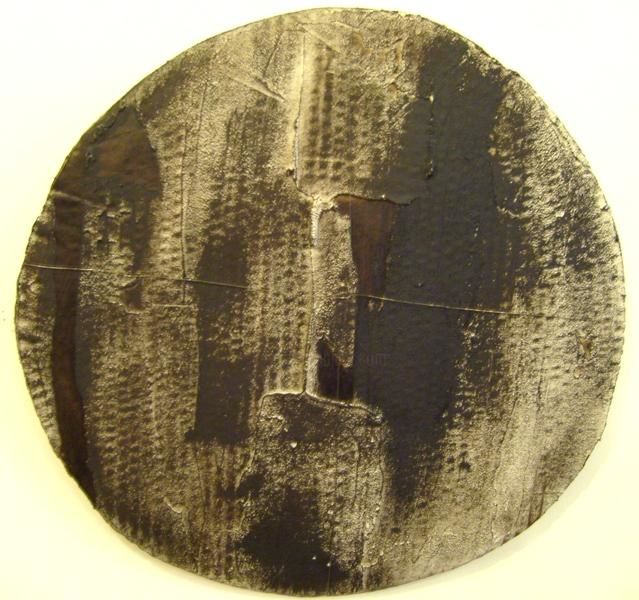 Malarstwo zatytułowany „disk 6” autorstwa Evelyne Dominault, Oryginalna praca, Olej