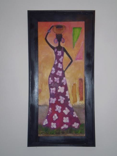 Painting titled "Africa1.JPG" by Elena Evers, Original Artwork