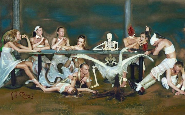Фотография под названием "The Feast" - Evfrosina, Подлинное произведение искусства, Цифровая фотография