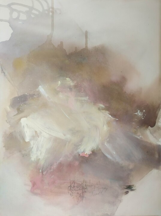 Pintura titulada "i n s t a n t s" por Ewa Nowak, Obra de arte original, Acrílico Montado en Bastidor de camilla de madera