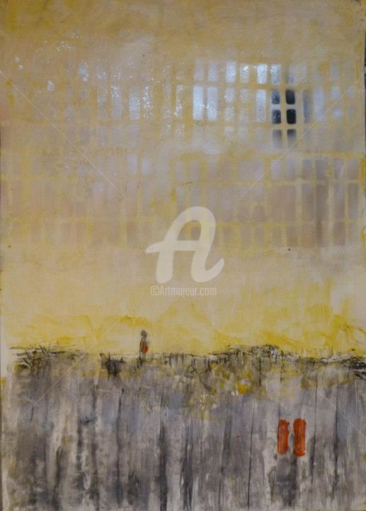 Painting titled "les-autres1" by Ewa Held, Original Artwork, Acrylic