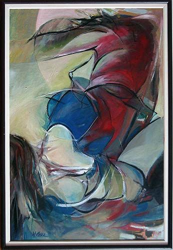 Painting titled "angel" by Dinu Manole, Original Artwork