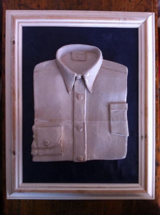 Artisanat intitulée ""Formal" Shirt" par Helene Dillistone-Miller, Œuvre d'art originale