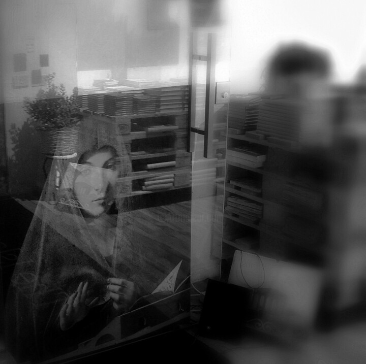 Fotografia intitolato "vetrina con riflessi" da Fabrizio Avena, Opera d'arte originale, Lavoro digitale 2D