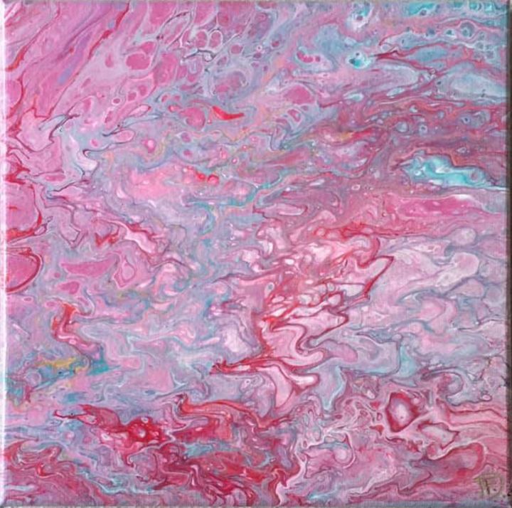 Pintura titulada "Pink Sweet Dreams" por Florence Ducanchez, Obra de arte original, Acrílico