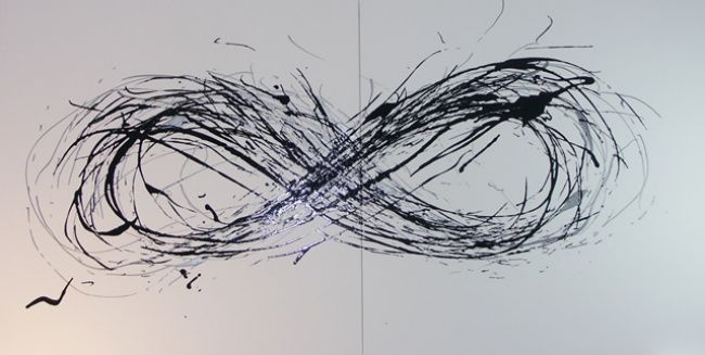 Infinity Peinture Par F Red Artmajeur