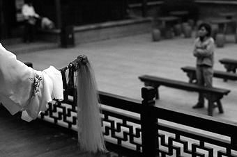 Fotografia intitolato "Theater In Suzhou-2" da Fa Man, Opera d'arte originale