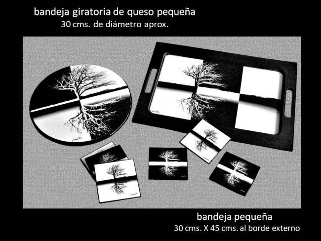 Digital Arts titled "bandejas, portavaso…" by Fabiana Flores Prieto, Original Artwork