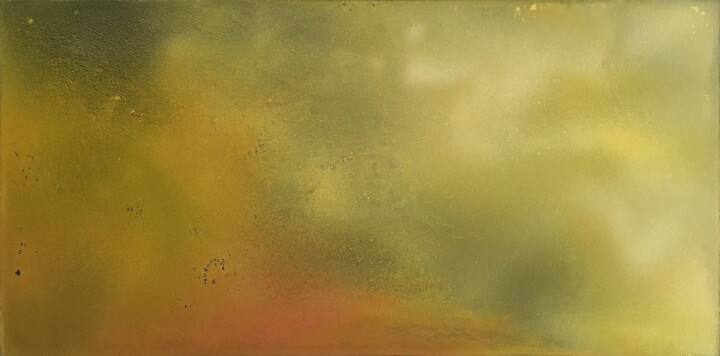 Картина под названием ""16.05.2022"" - Fabien Ballif, Подлинное произведение искусства, Темпера Установлен на Деревянная рам…