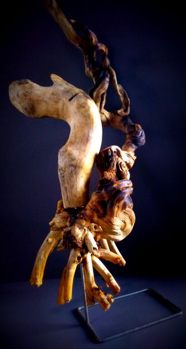 Mes sculptures sur bois, Fabienne Hôt
