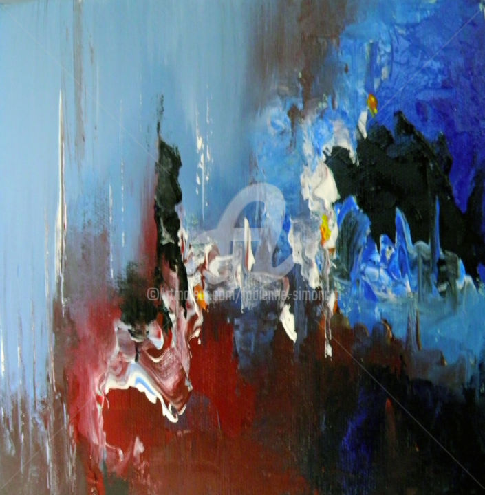 Pittura intitolato "Inspiration" da Fasi, Opera d'arte originale, Acrilico