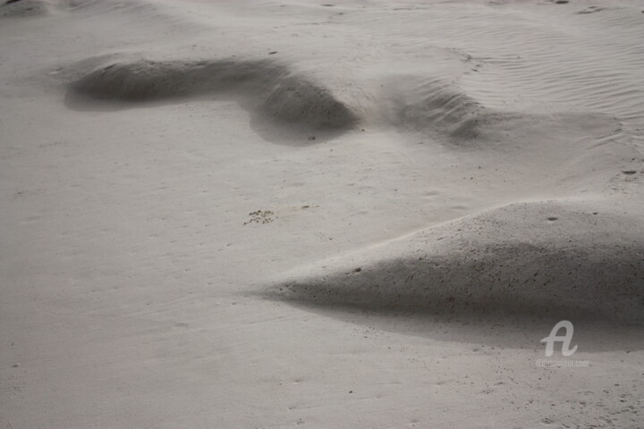 Photography titled "Sur le sable" by Fabienne Soubrenie, Original Artwork, Digital Photography