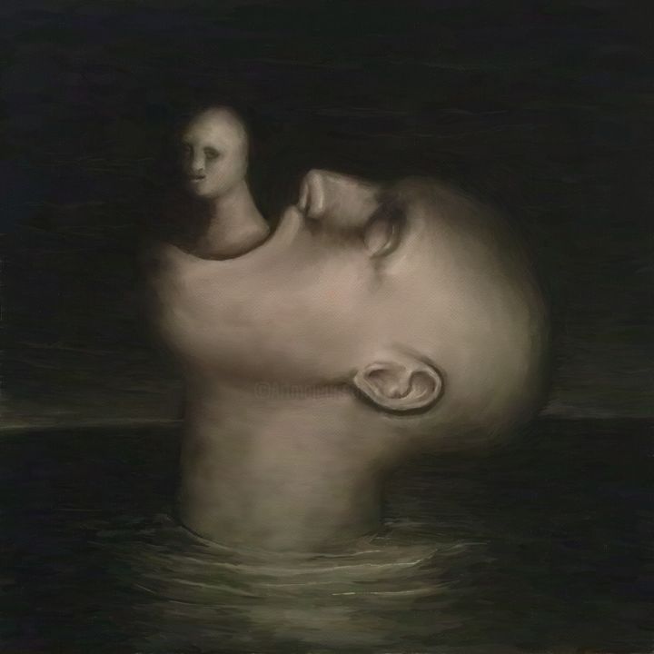 제목이 "Nascita di un Dio M…"인 미술작품 Fabio Dainese로, 원작, 기름