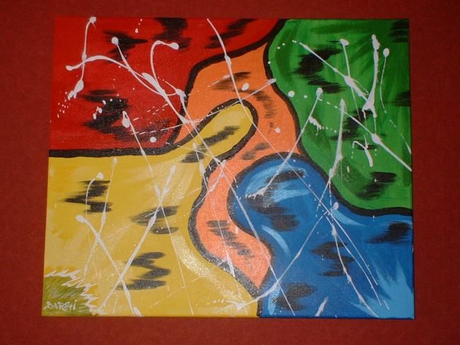 Painting titled "color" by Fabrice Barsi, Original Artwork