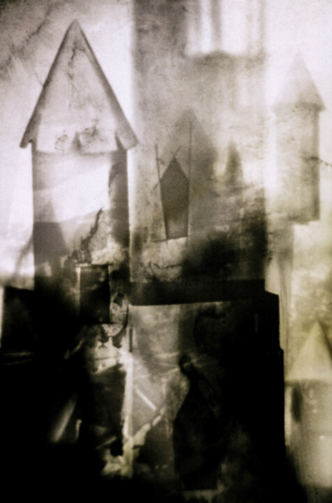 Photography titled "Château (4)" by Fabrice Rivière, Original Artwork, Analog photography