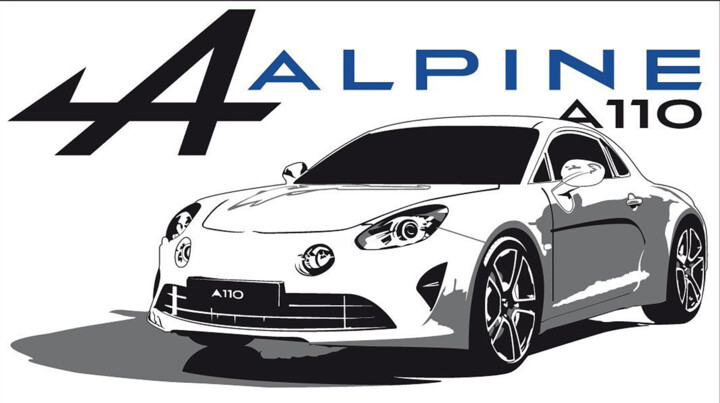Invest Art & Car · Maquette Alpine A110