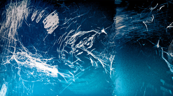Arte digital titulada "Deep Blue" por Fabrizio Mannucci, Obra de arte original