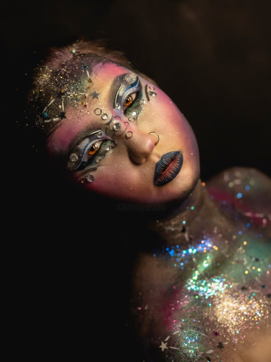 Photography titled "Creative make-up of…" by Faces Studio, Original Artwork, Digital Photography
