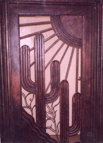 Design intitulada "artistic door" por Facundo Lucero, Obras de arte originais