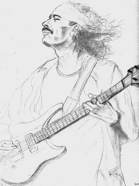 Peinture intitulée "Santana" par Fa B., Œuvre d'art originale