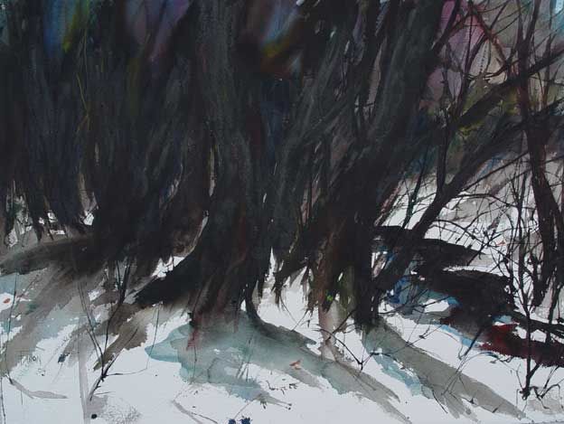Картина под названием "End of the Day" - Jody Fallon, Подлинное произведение искусства