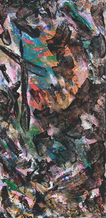 Painting titled "INNOVATIVE ART N° 0…" by Stefano Fanara, Original Art, Acrylic