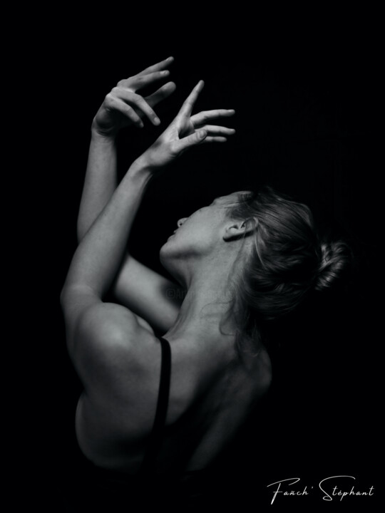 Fotografie getiteld "Astrid danse" door Fanch Stephant, Origineel Kunstwerk, Digitale fotografie