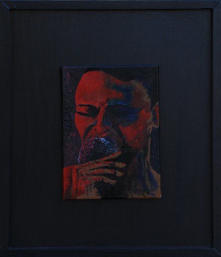 Painting titled "Esprit Jazz 1" by Fanny, Original Artwork, Acrylic