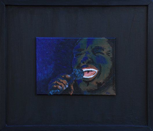 Peinture intitulée "Esprit Jazz 3" par Fanny, Œuvre d'art originale, Acrylique