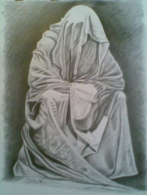 Desenho intitulada "Photo020.jpg" por Farid Bendjamah, Obras de arte originais