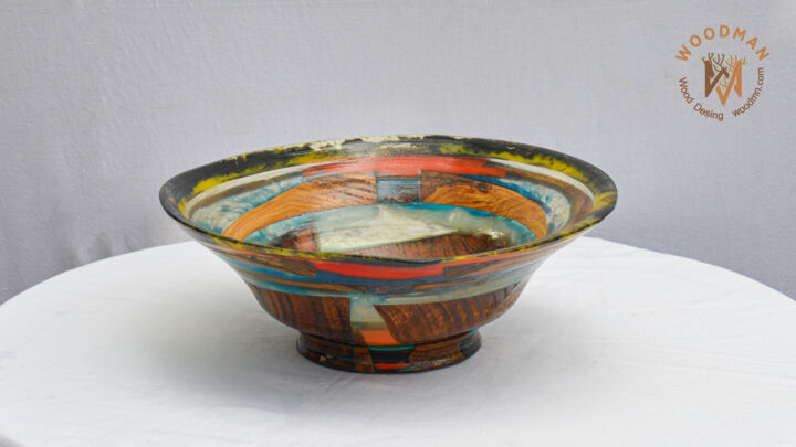 Design intitulée "Faruk Tak. "Bowl" 1…" par Faruk Tak, Œuvre d'art originale, Accessoires
