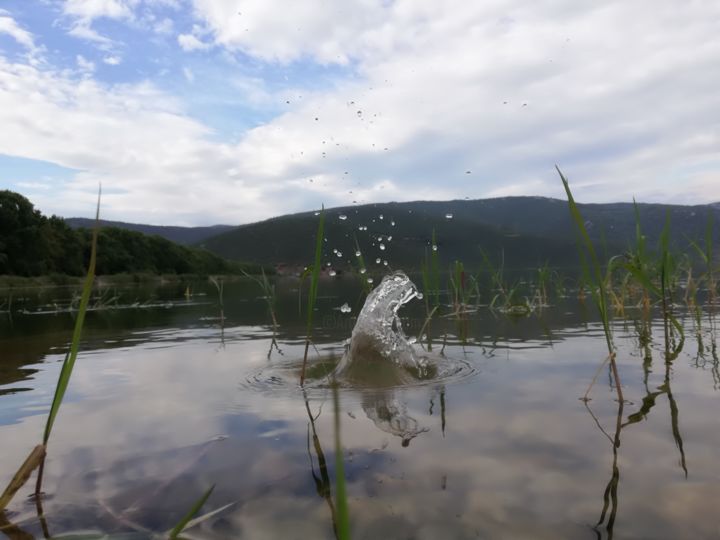 Fotografie getiteld "WaTeR.jpg" door Fatih Ozkahraman, Origineel Kunstwerk