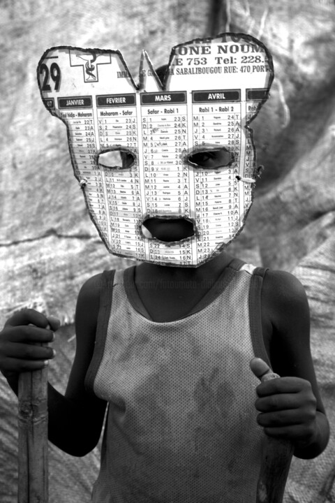 "Kara et ses oreilles" başlıklı Fotoğraf Fatoumata Diabaté tarafından, Orijinal sanat, Analog Fotoğrafçılık
