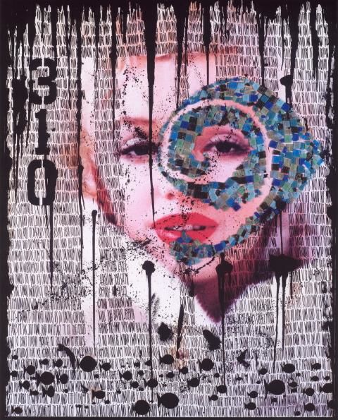 Картина под названием "Marilyn" - Fawni, Подлинное произведение искусства