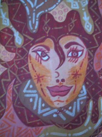 Painting titled "188" by Fawzia Menaouer, Original Artwork