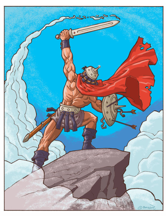 Digital Arts titled "Victoire Bis" by François Brisson, Original Art, 2D Digital Work