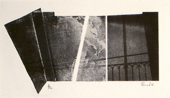 Dessin intitulée "Fenêtre 2" par François Crinel, Œuvre d'art originale