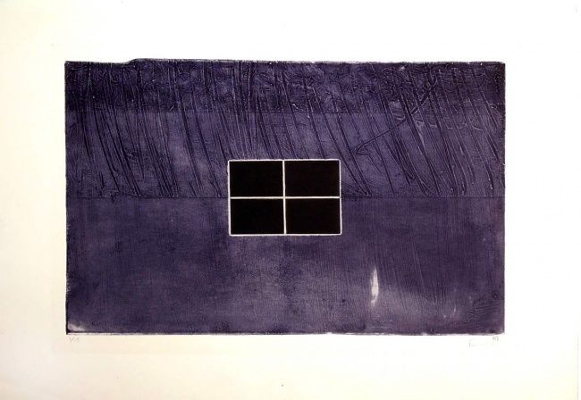 Gravures & estampes intitulée "Fenêtre 3" par François Crinel, Œuvre d'art originale, Autre