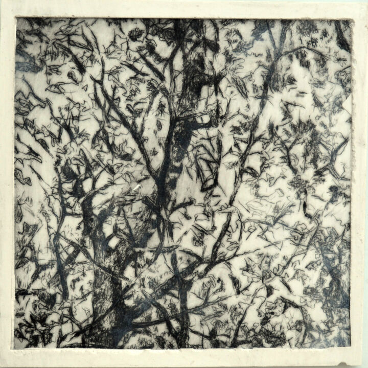 Estampas & grabados titulada "Janvier" por François Crinel, Obra de arte original, Grabado