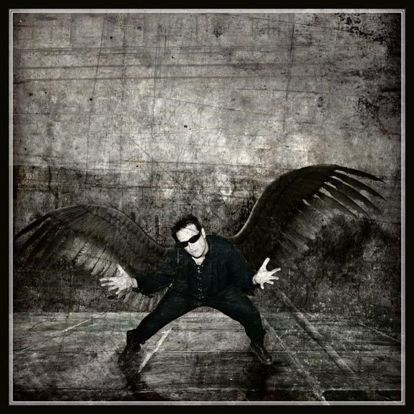 Digital Arts titled "L'aigle noir" by Fabienne Botte " Febee", Original Artwork, Digital Painting