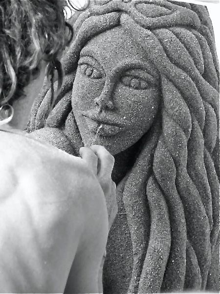 Sculpture titled "14747_1259813729170…" by Bousquet Federico, Original Artwork, Sand
