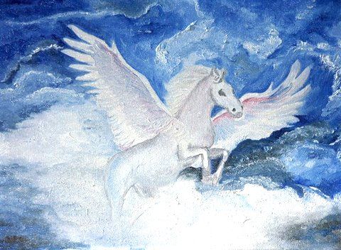 Pegase Painting By Feenix Artmajeur