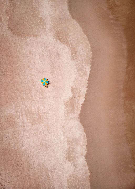 Fotografía titulada "Foto aérea Praia La…" por Felipe Tavares, Obra de arte original, Fotografía digital