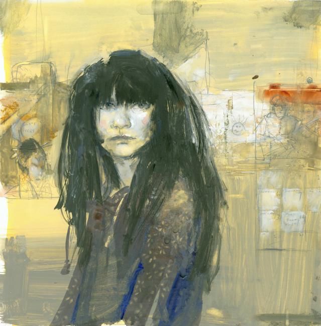 Emo Girl, Painting by Felipe Echevarria Artmajeur