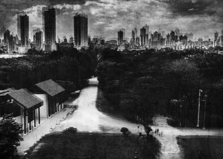Photographie intitulée "Panama Ruins" par Felipe Silva, Œuvre d'art originale, Photographie numérique