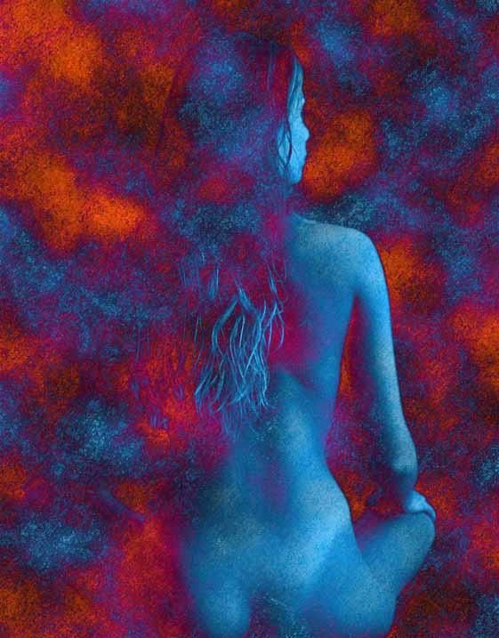Photographie intitulée "nud" par Bilani Felix, Œuvre d'art originale
