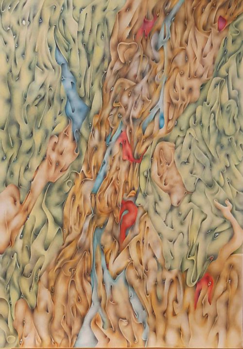 Dessin intitulée "Sans titre" par Félix Gagliardi, Œuvre d'art originale, Crayon