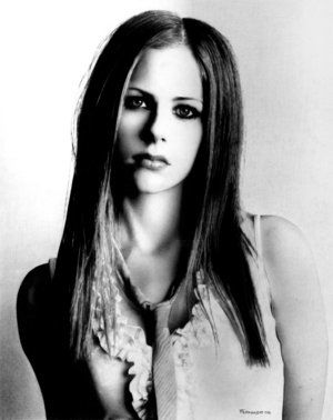 Dessin intitulée "Avril Lavigne" par Fernando Mata, Œuvre d'art originale